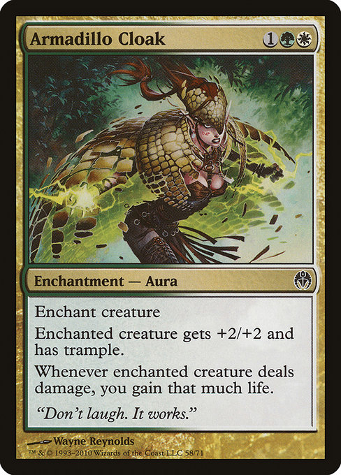 Magic the Gathering Card - Armadillo Cloak - MTG Circle
