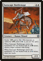 Magic the Gathering Card - Sunscape Battlemage - MTG Circle
