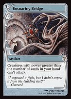 Magic the Gathering Card - Ensnaring Bridge - MTG Circle