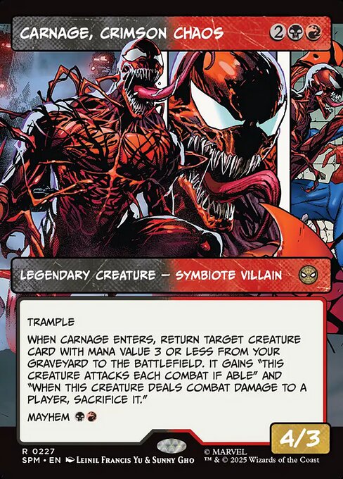 Magic the Gathering Card - Carnage, Crimson Chaos - MTG Circle