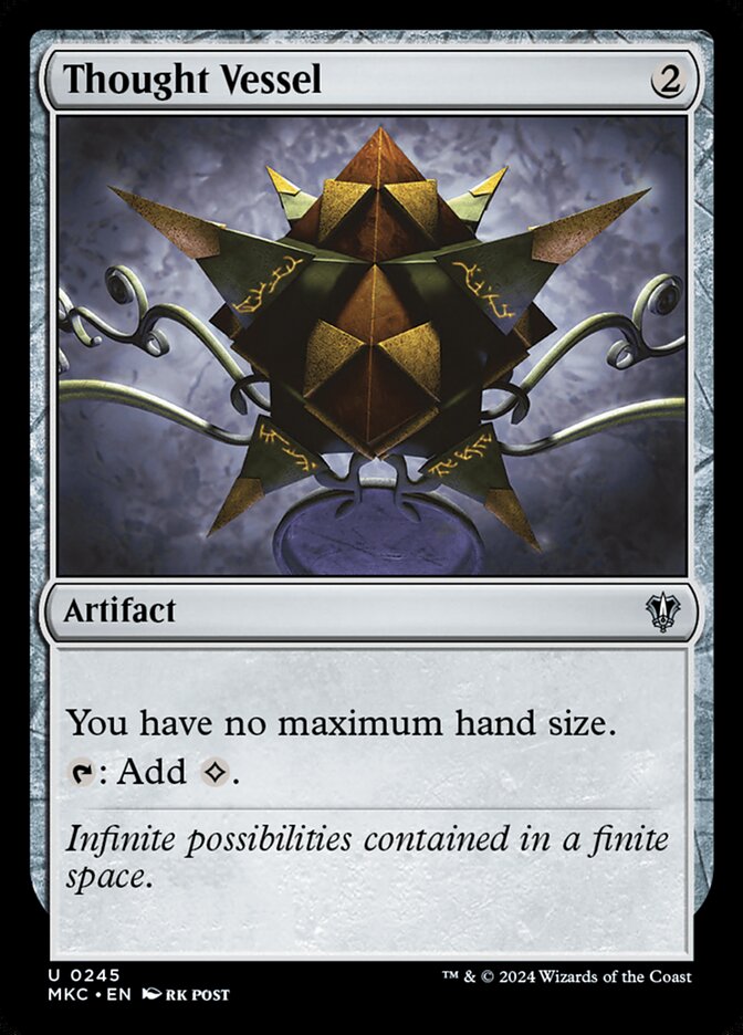 Magic the Gathering Card - Thought Vessel - MTG Circle