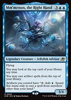 Magic the Gathering Card - Mm'menon, the Right Hand - MTG Circle