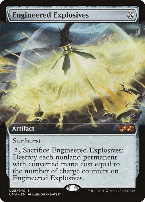 Magic the Gathering Card - Engineered Explosives - MTG Circle