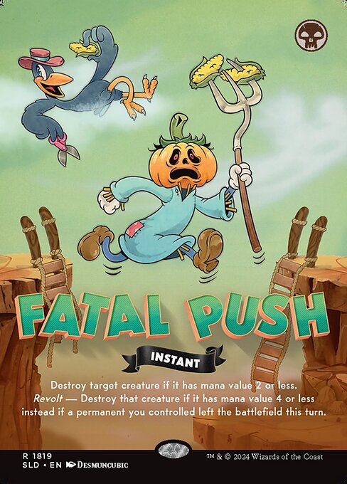 Magic the Gathering Card - Fatal Push - MTG Circle