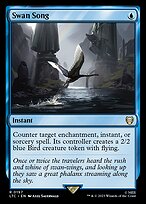 Magic the Gathering Card - Swan Song - MTG Circle