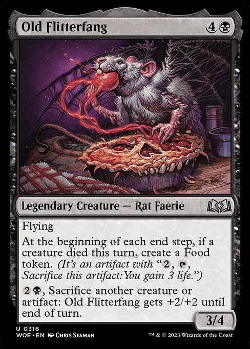 Magic the Gathering Card - Old Flitterfang - MTG Circle