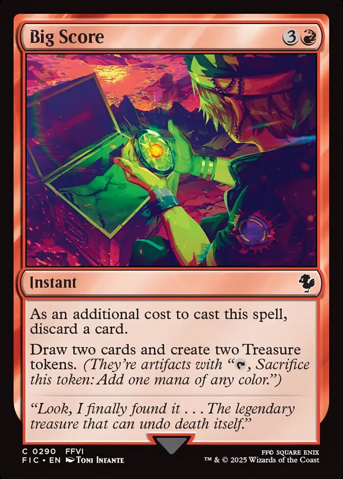 Magic the Gathering Card - Big Score - MTG Circle