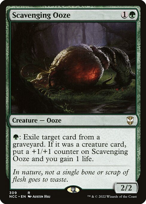 Magic the Gathering Card - Scavenging Ooze - MTG Circle