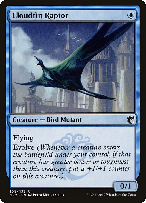 Magic the Gathering Card - Cloudfin Raptor - MTG Circle