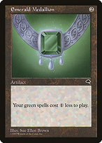 Magic the Gathering Card - Emerald Medallion - MTG Circle