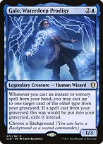 Magic the Gathering Card - Gale, Waterdeep Prodigy - MTG Circle