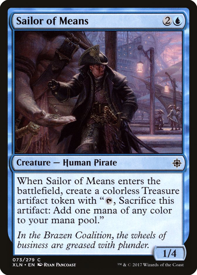 Magic the Gathering Card - Sailor of Means - MTG Circle