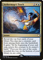 Magic the Gathering Card - Aethermage's Touch - MTG Circle