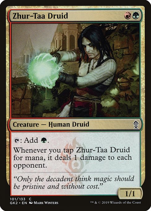 Magic the Gathering Card - Zhur-Taa Druid - MTG Circle