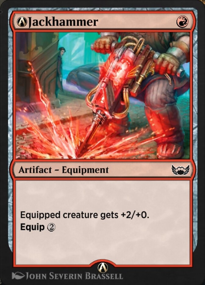 Magic the Gathering Card - A-Jackhammer - MTG Circle