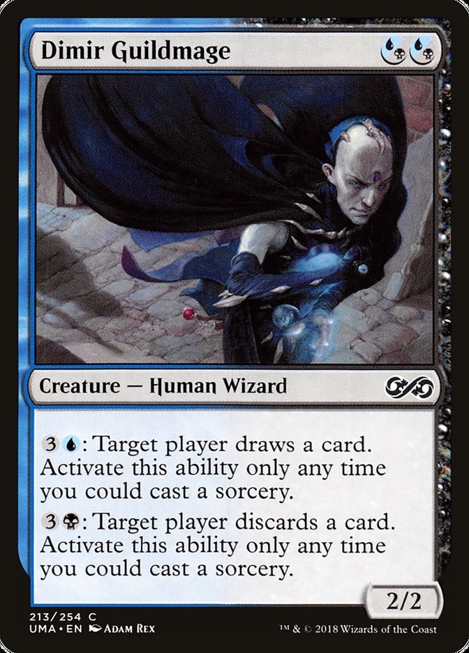 Magic the Gathering Card - Dimir Guildmage - MTG Circle