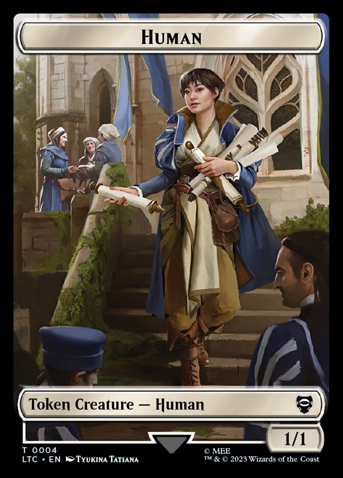 Magic the Gathering Card - Human - MTG Circle