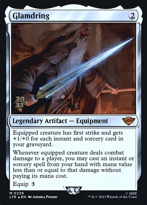 Magic the Gathering Card - Glamdring - MTG Circle