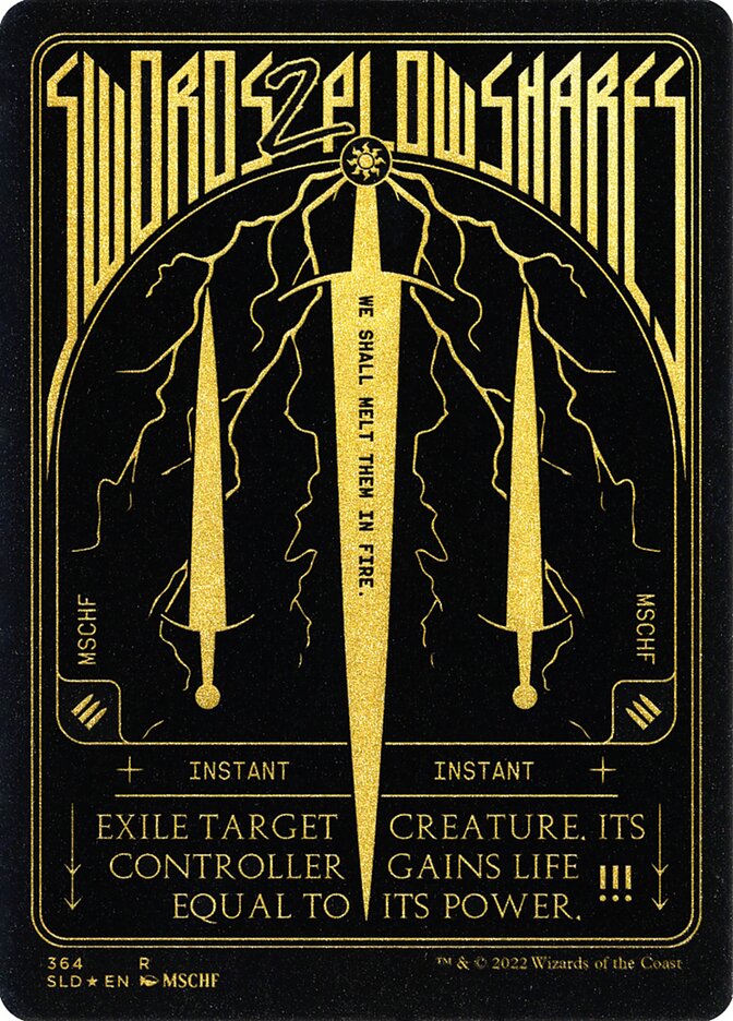 Magic the Gathering Card - Swords to Plowshares - MTG Circle