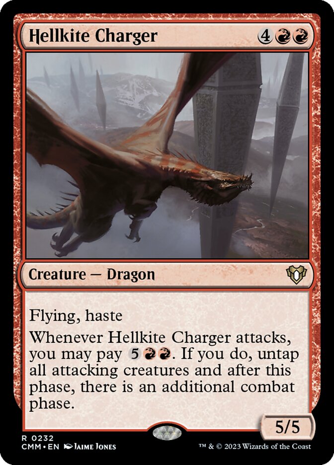 Magic the Gathering Card - Hellkite Charger - MTG Circle
