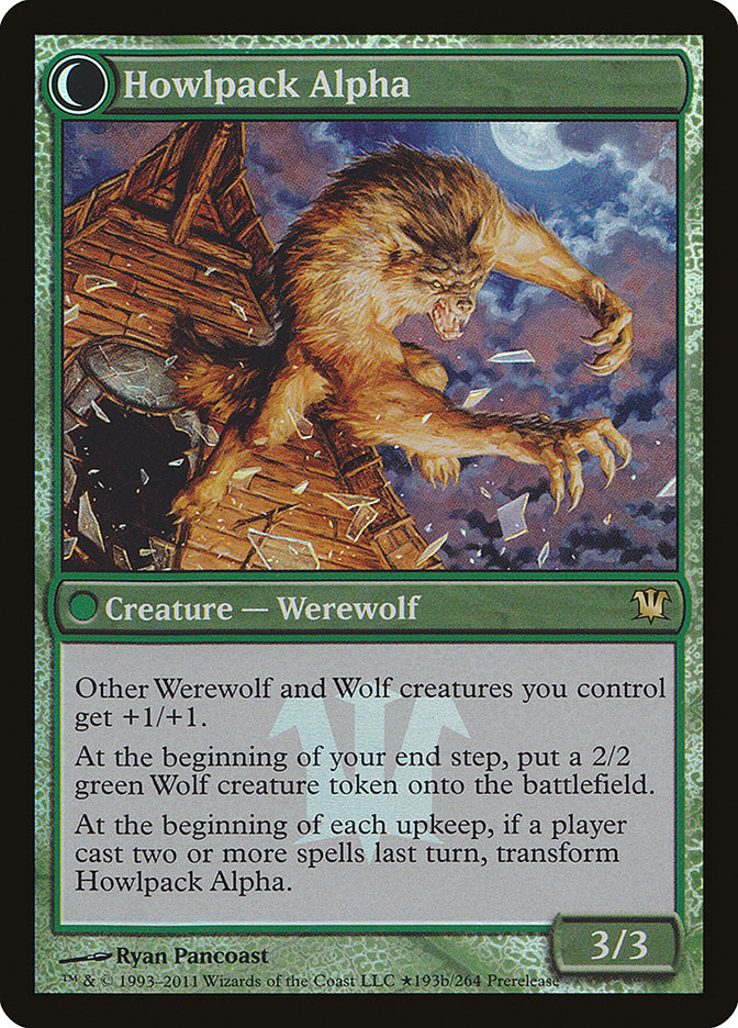 Magic the Gathering Card - Howlpack Alpha - MTG Circle