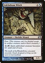 Magic the Gathering Card - Inkfathom Witch - MTG Circle