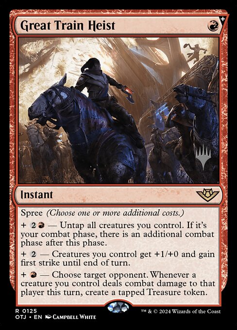 Magic the Gathering Card - Great Train Heist - MTG Circle