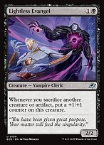 Magic the Gathering Card - Lightless Evangel - MTG Circle