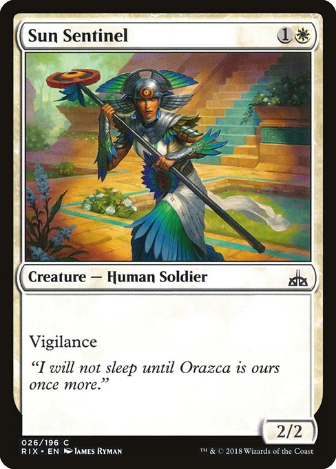Magic the Gathering Card - Sun Sentinel - MTG Circle