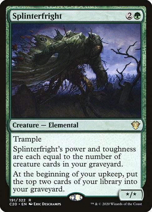 Magic the Gathering Card - Splinterfright - MTG Circle