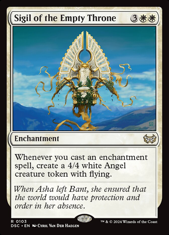 Magic the Gathering Card - Sigil of the Empty Throne - MTG Circle