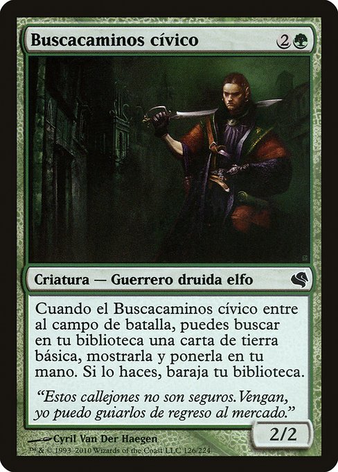 Magic the Gathering Card - Civic Wayfinder - MTG Circle