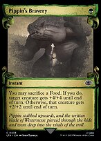 Magic the Gathering Card - Pippin's Bravery - MTG Circle