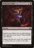 Magic the Gathering Card - Demonic Tutor - MTG Circle