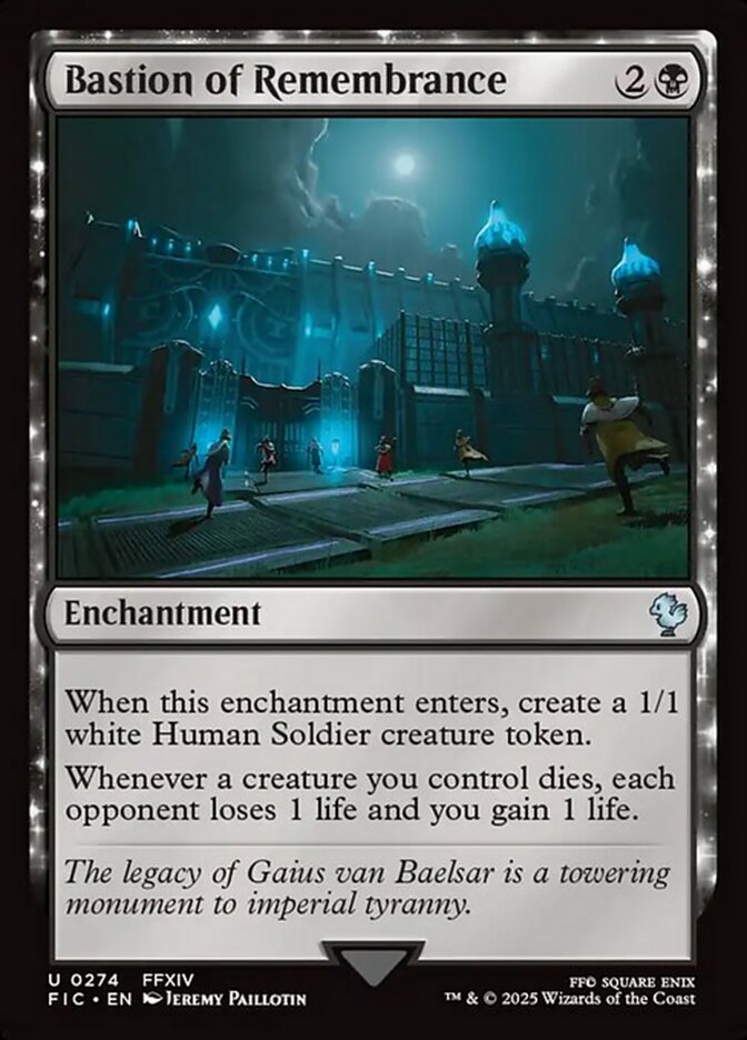 Magic the Gathering Card - Bastion of Remembrance - MTG Circle