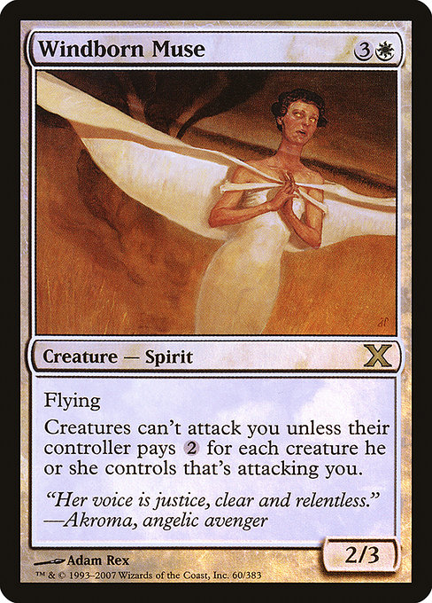 Magic the Gathering Card - Windborn Muse - MTG Circle