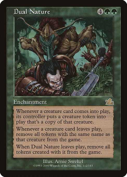 Magic the Gathering Card - Dual Nature - MTG Circle