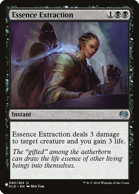 Magic the Gathering Card - Essence Extraction - MTG Circle