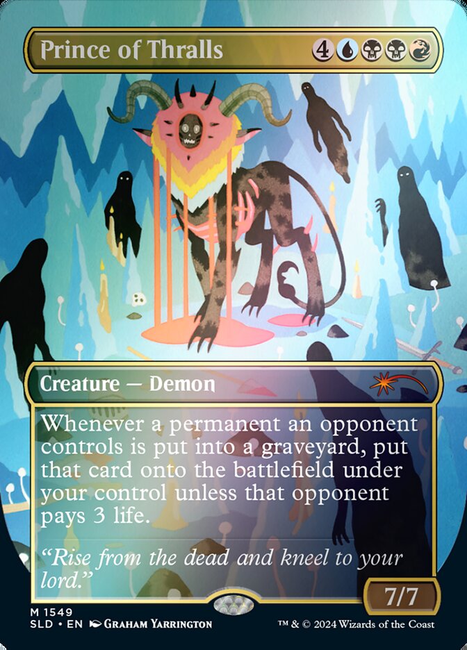 Magic the Gathering Card - Prince of Thralls - MTG Circle