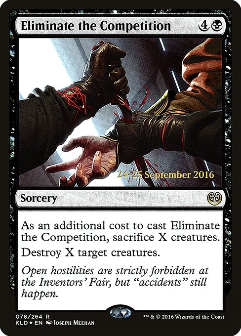 Magic the Gathering Card - Eliminate the Competition - MTG Circle