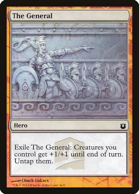 Magic the Gathering Card - The General - MTG Circle