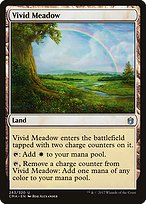 Magic the Gathering Card - Vivid Meadow - MTG Circle