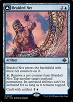 Magic the Gathering Card - Braided Net // Braided Quipu - MTG Circle