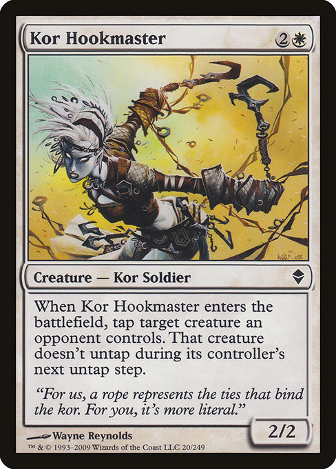 Magic the Gathering Card - Kor Hookmaster - MTG Circle
