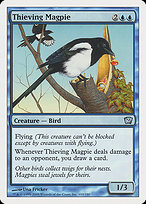 Magic the Gathering Card - Thieving Magpie - MTG Circle
