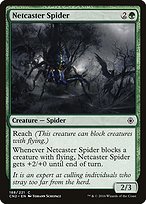 Magic the Gathering Card - Netcaster Spider - MTG Circle