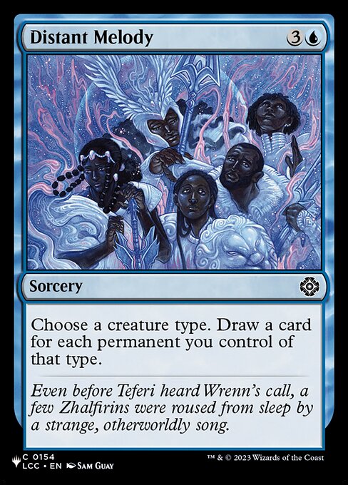 Magic the Gathering Card - Distant Melody - MTG Circle