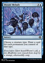 Magic the Gathering Card - Distant Melody - MTG Circle