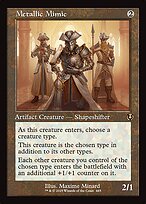 Magic the Gathering Card - Metallic Mimic - MTG Circle