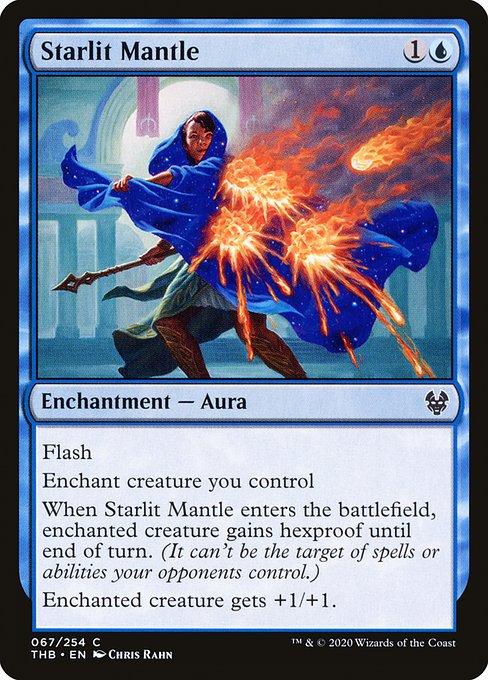 Magic the Gathering Card - Starlit Mantle - MTG Circle
